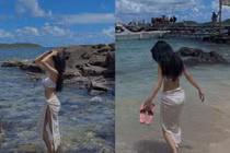 Gái xinh tuổi trăng rằm diện bikini khoe body triệu người si mê