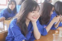 Lớp học xứ Nghệ toàn gái xinh khiến dân mạng điên đảo