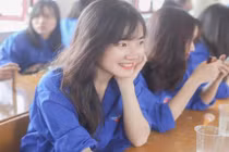 Lớp học xứ Nghệ toàn gái xinh khiến dân mạng điên đảo