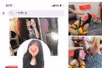 Hãi hùng thiếu nữ 15 tuổi bị chủ tiệm spa đánh ghen, cắt "phăng" mái tóc