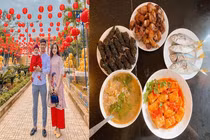 Chuẩn combo "đẹp đảm đang", dàn WAGs đội tuyển Việt Nam gây sốt MXH