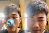 Lên chức “bố trẻ con”, Lương Xuân Trường lộ nhan sắc khó chấp nhận