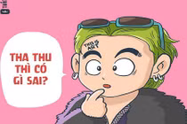 Chết cười với ảnh chế Sơn Tùng M-TP nói “tha thu“