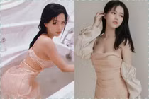 Diện váy lụa mỏng tang, nữ streamer Việt làm netizen "nóng mắt"