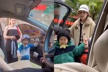 Lên đồ lồng lộn đi đón con, cô gái nhận về ý kiến trái chiều