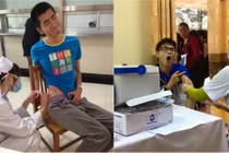 Khuôn mặt khó đỡ của các soái ca đi tiêm