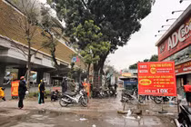 Rửa xe Tết giá 10K, khách xếp hàng chủ làm không ngơi tay