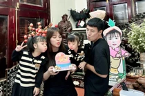 Sau mọi lùm xùm trên mạng vợ chồng Bùi Tiến Dũng lại yêu thương