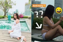 Hú hồn với hình ảnh hot girl Thúy Vi khi chưa qua chỉnh sửa