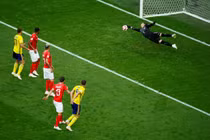 Đánh bại Thụy Sỹ, Thụy Điển tiến thẳng vào tứ kết