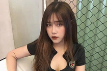 Thiếu nữ 2K1 mặt xinh như hot girl gây sốt mạng nhờ vòng một “siêu to khổng lồ“
