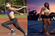 Dân mạng chết mê thân hình “rực lửa” của nữ thần ném lao