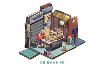 Có gì trong bộ tranh “Sài Gòn 3 mét vuông” gây sốt?