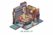 Có gì trong bộ tranh “Sài Gòn 3 mét vuông” gây sốt?