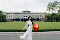 Diện áo dài, Mai Dora khiến dân mạng "không thể rời mắt"