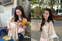 Thưởng thức Hà Nội theo cách riêng, hot girl Gen Z có triệu views