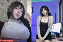 Nữ game thủ hút view bởi vô tình show vòng 1 ngoại cỡ