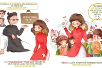 Dân mạng thích thú với bộ ảnh "chỉ có thể là Tết"