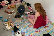 Hot girl ra ngoài sang chảnh nhưng về tới phòng trọ "ở bẩn thôi rồi"