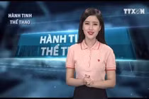 MC kênh truyền hình Thông Tấn Xã vừa xinh đẹp vừa đa tài