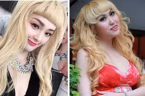 Bị dân mạng ném đá, hot girl Hạ Vi biến hình thành “búp bê bị hư“