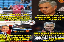 Ảnh chế bóng đá: Mourinho "nói một đằng, làm một nẻo"
