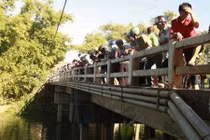 Giận chồng ngoại tình, vợ mang bầu nửa đêm nhảy cầu tự tử?