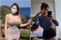Khoe dáng cực nuột, hot girl siêu vòng một làm netizen "ngộp thở"