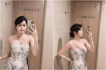 Chỉ 15 giây khoe body, bạn gái cũ Quang Hải khiến dân mạng xuýt xoa