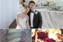 Bị mẹ chồng chê “nhà quê còn không biết điều”, cô dâu tức mình hủy hôn rồi đốt luôn váy cưới 50 triệu