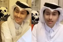 Ngã ngửa danh phận thực sự của hiện tượng mạng "hoàng tử bé" Qatar