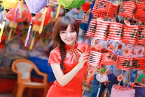 Mê đắm nụ cười tỏa nắng của hot girl nhạc viện