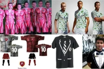 Những bộ áo đấu trông phát gớm trong lịch sử bóng đá