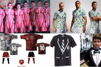 Những bộ áo đấu trông phát gớm trong lịch sử bóng đá