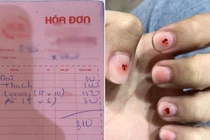Làm nail hình trái tim, cô gái ngã ngửa khi nhìn hóa đơn