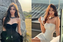 Hot girl phòng gym lộ body chữ S ai ngắm cũng mê