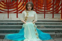 Lăng Ông Chiểu - địa điểm chụp ảnh áo dài Tết "vi diệu"