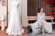 Xôn xao chiếc áo cưới của cô dâu Việt tại Nhật khiến dân tình "phục sát đất"