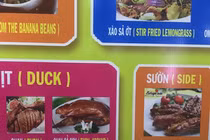 "Cười đau bụng" quyển menu có 1-0-2 nhờ Google dịch từ tiếng Việt sang tiếng Anh