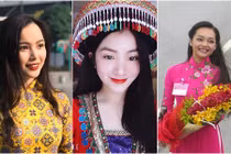 Đọ nhan sắc những hoa khôi tặng hoa các Nguyên thủ Quốc gia nước ngoài