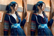 Lộ vòng 1 hớ hênh, Lê Bống có cách "chữa cháy" cực khéo