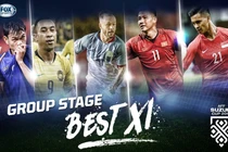 ĐT Việt Nam chiếm bao nhiều cầu thủ ở ĐHTB tại vòng bảng AFF Cup 2018?
