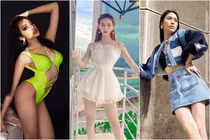 Thí sinh Hoa hậu Chuyển giới Việt Nam khoe dáng khiến CĐM ngây người