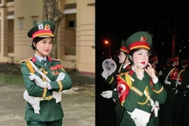 Nhan sắc thương nhớ nữ quân nhân “khối Hoa hậu” diễu binh 30/4