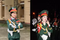 Nhan sắc thương nhớ nữ quân nhân “khối Hoa hậu” diễu binh 30/4