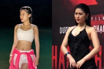 Ngọc Thanh Tâm khoe cận vòng eo sau bị chê body "bánh mì"