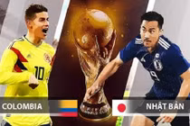 Colombia - Nhật Bản: Kẻ khó gặp người khốn cùng tại World Cup 2018