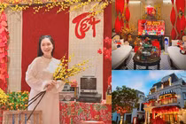 "Nữ đại gia quận 7" khoe biệt thự 22 tỷ mùa Tết