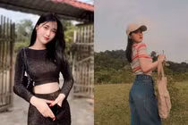 Cởi bỏ trang phục truyền thống, gái xinh dân tộc bốc lửa hết cỡ