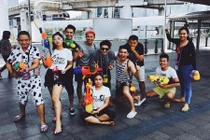 Lễ hội té nước Songkran Thái Lan gây thích thú cho dân mạng